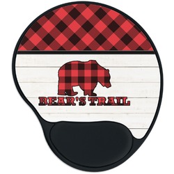 Lumberjack Plaid Mouse Pad with Wrist Support