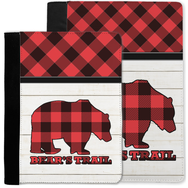 Lumberjack Plaid Notebook Padfolio - MAIN