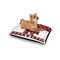 Lumberjack Plaid Outdoor Dog Beds - Small - IN CONTEXT