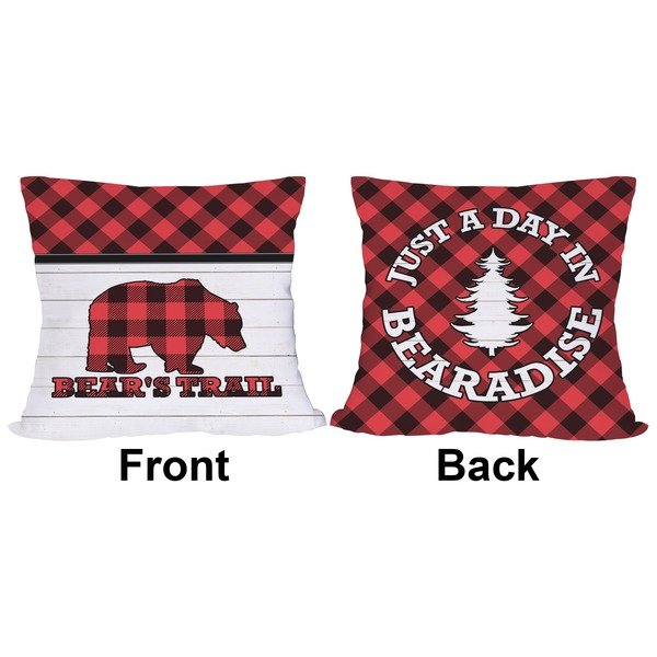Lumberjack Plaid Outdoor Pillow - 18x18