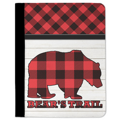 Lumberjack Plaid Padfolio Clipboard - Large (Personalized)