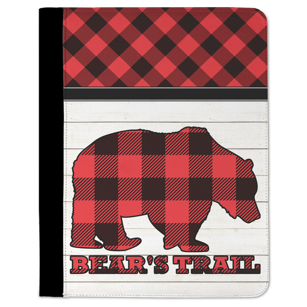 Custom Lumberjack Plaid Padfolio Clipboard - Large (Personalized)