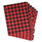 Lumberjack Plaid Page Dividers - Set of 6 - Main/Front