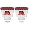 Lumberjack Plaid Party Cup Sleeves - with bottom - APPROVAL
