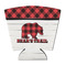 Lumberjack Plaid Party Cup Sleeves - with bottom - FRONT