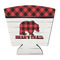 Lumberjack Plaid Party Cup Sleeve - with Bottom (Personalized)
