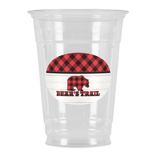 Custom Lumberjack Plaid Party Cups - 16oz (Personalized)