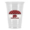 Lumberjack Plaid Party Cups - 16oz - Front/Main