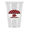 Lumberjack Plaid Party Cups - 16oz (Personalized)