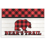 Lumberjack Plaid Disposable Paper Placemats (Personalized)