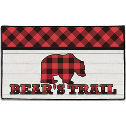 Lumberjack Plaid Door Mat - 60"x36" (Personalized)