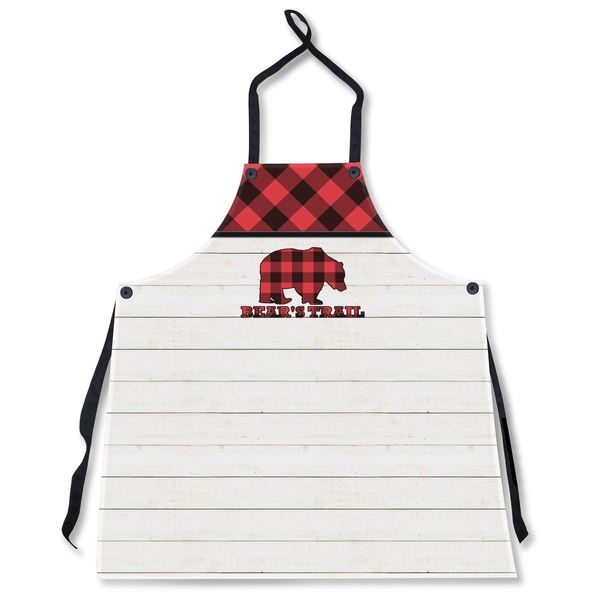 Lumberjack Plaid Personalized Apron