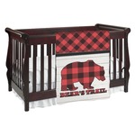 Lumberjack Plaid Baby Blanket (Single Sided) (Personalized)