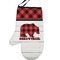 Lumberjack Plaid Left Oven Mitt (Personalized)