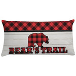 Lumberjack Plaid Pillow Case - King (Personalized)
