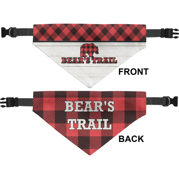 Lumberjack Plaid Pet Bandana Approval