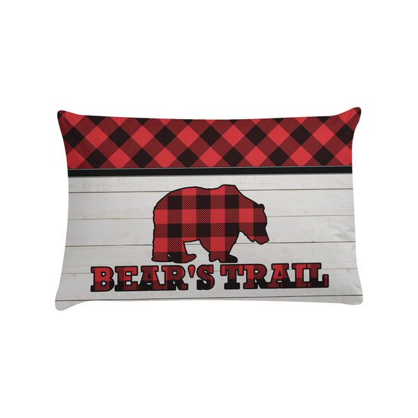Custom Lumberjack Plaid Pillow Case - Standard (Personalized)