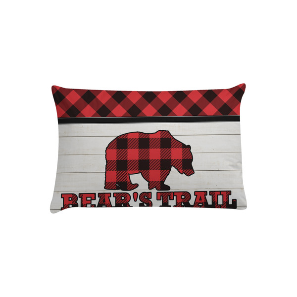Custom Lumberjack Plaid Pillow Case - Toddler (Personalized)