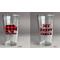 Lumberjack Plaid Pint Glass - Two Content - Approval