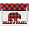 Lumberjack Plaid Placemat with Props