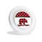 Lumberjack Plaid Plastic Party Appetizer & Dessert Plates - 6" (Personalized)