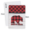 Lumberjack Plaid Playing Cards - Approval