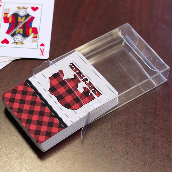 Lumberjack Plaid Playing Cards - In Package