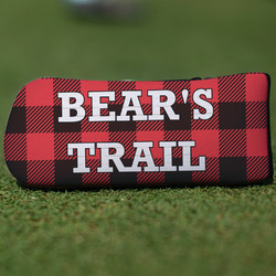 Lumberjack Plaid Blade Putter Cover (Personalized)