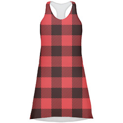 Lumberjack Plaid Racerback Dress - X Large (Personalized)