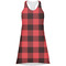 Lumberjack Plaid Racerback Dress - Small