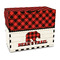 Lumberjack Plaid Recipe Box - Full Color - Front/Main