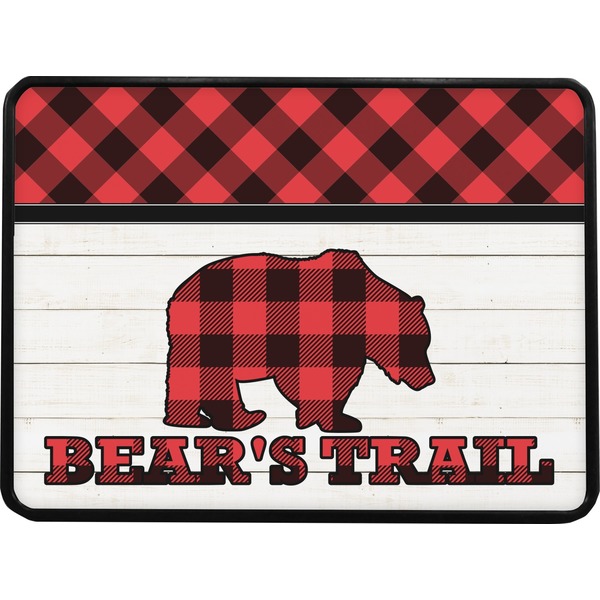 Lumberjack Plaid Rectangular Car Hitch Cover w/ FRP Insert
