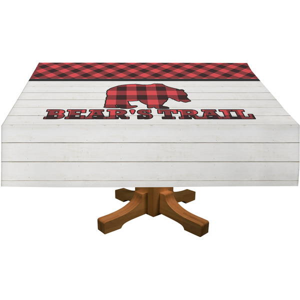 Lumberjack Plaid Rectangular Tablecloths (Personalized)