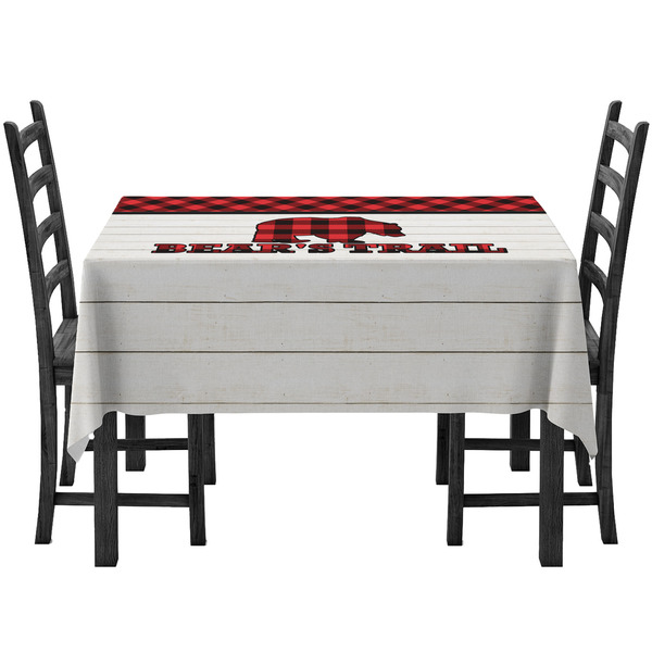 Custom Lumberjack Plaid Tablecloth (Personalized)