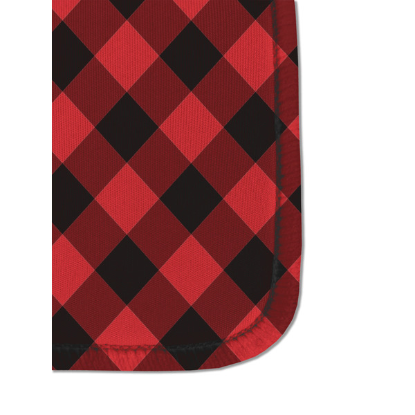 Lumberjack Plaid Sanitizer Holder Keychain - Detail