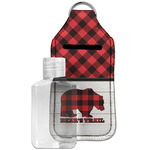Lumberjack Plaid Hand Sanitizer & Keychain Holder - Large (Personalized)