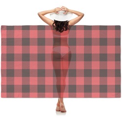 Lumberjack Plaid Sheer Sarong