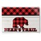 Lumberjack Plaid Serving Tray (Personalized)