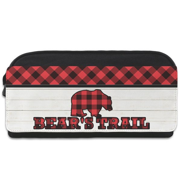 Custom Lumberjack Plaid Shoe Bag (Personalized)