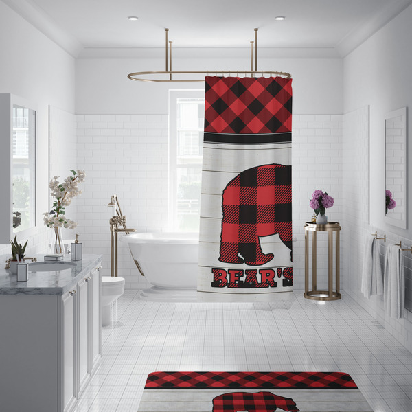 Lumberjack Plaid Shower Curtain - 70"x83"