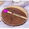 Lumberjack Plaid Silicone Brush - Purple - In Context