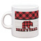 Lumberjack Plaid Espresso Cup (Personalized)