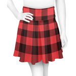Lumberjack Plaid Skater Skirt - Medium