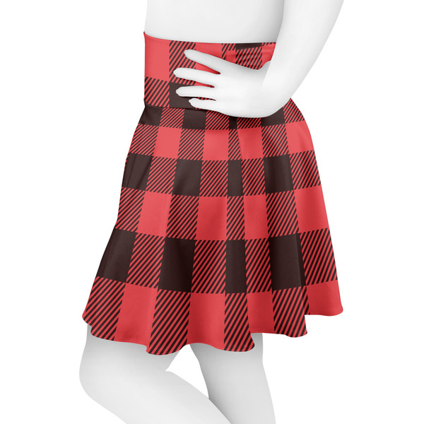 Lumberjack Plaid Skater Skirt - Side