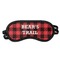Lumberjack Plaid Sleeping Eye Mask (Personalized)