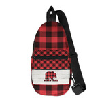 Lumberjack Plaid Sling Bag (Personalized)