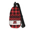 Lumberjack Plaid Sling Bag (Personalized)
