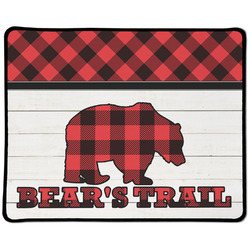 Lumberjack Plaid Large Gaming Mouse Pad - 12.5" x 10" (Personalized)