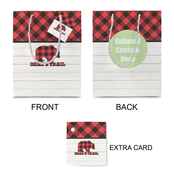 Lumberjack Plaid Small Gift Bag - Approval