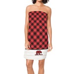 Lumberjack Plaid Spa / Bath Wrap (Personalized)